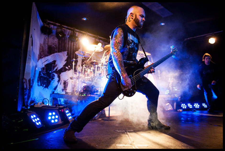 Caliban live, 24.01.2014, Köln