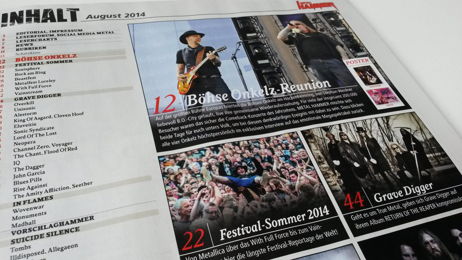 METAL HAMMER-Ausgabe August 2014