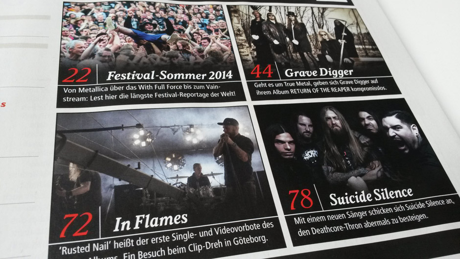 METAL HAMMER-Ausgabe August 2014