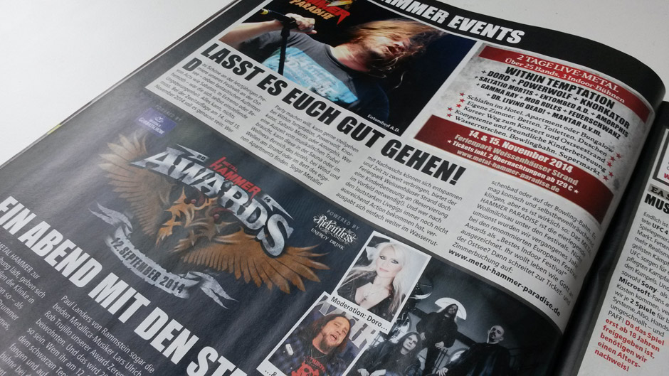 METAL HAMMER-Ausgabe August 2014