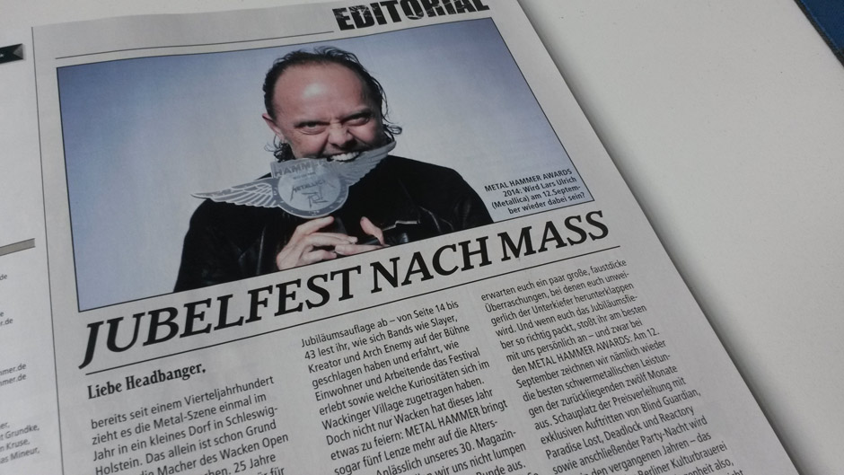 METAL HAMMER-Ausgabe September 2014