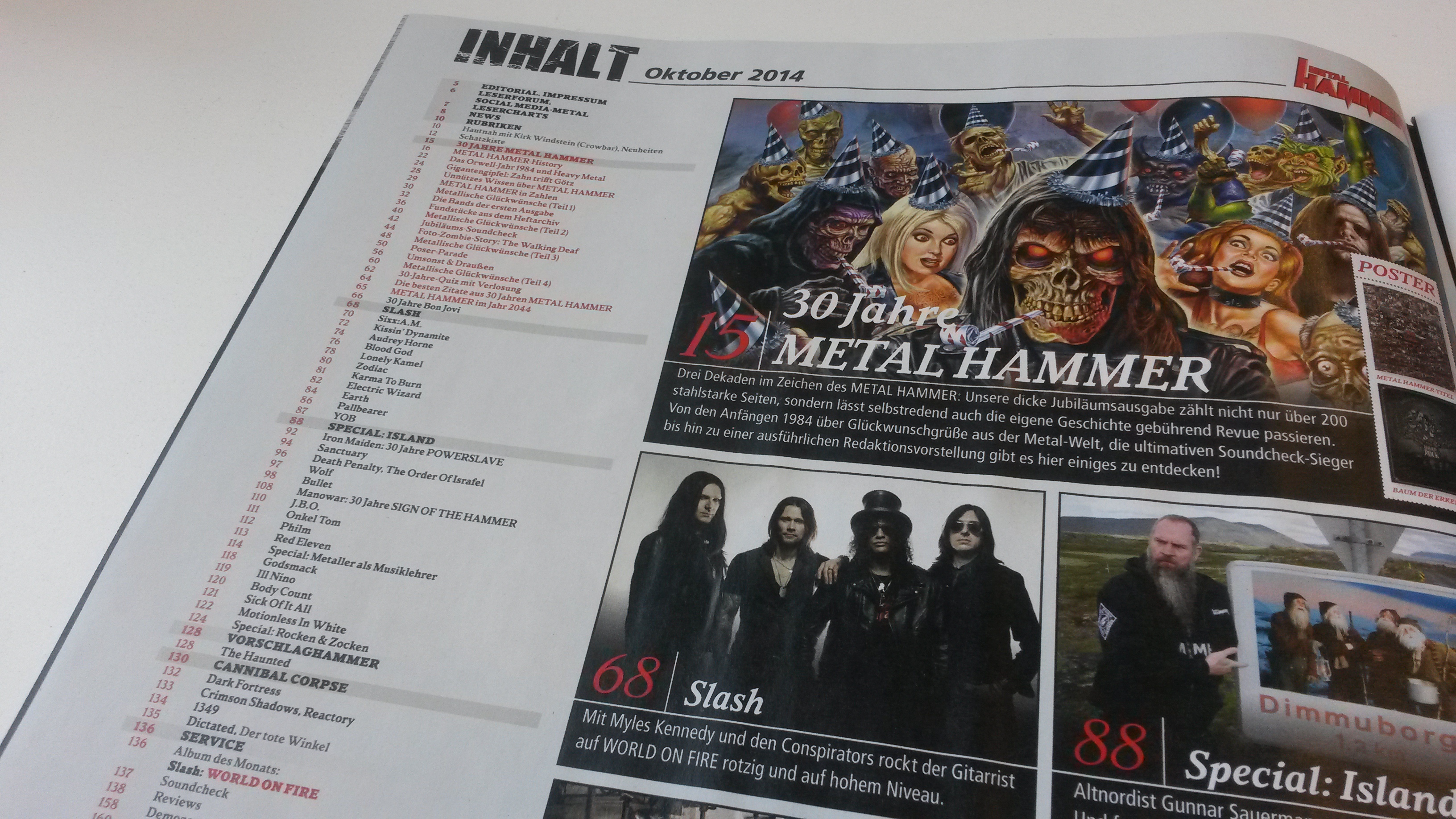 METAL HAMMER-Ausgabe Oktober 2014