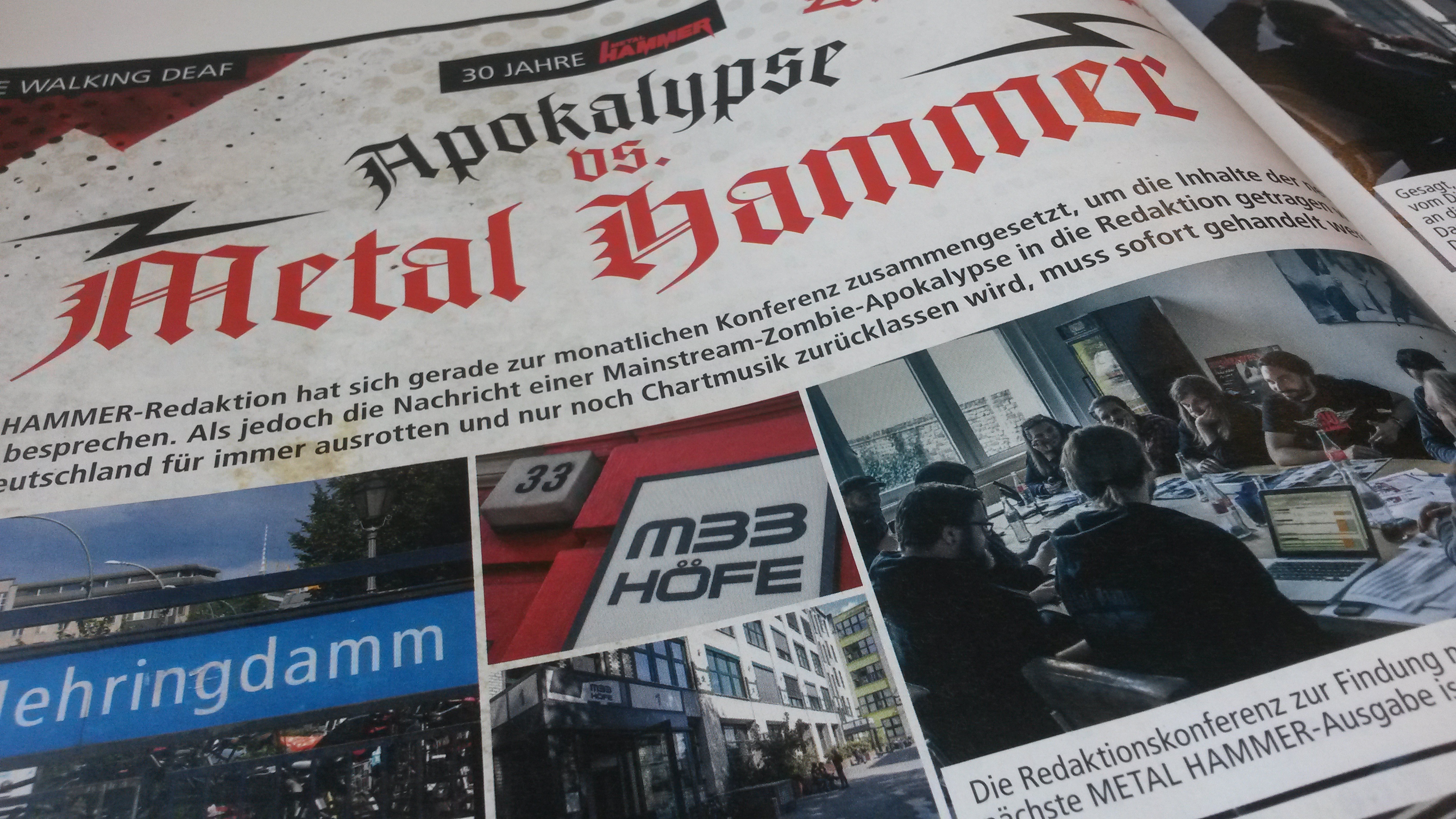 METAL HAMMER-Ausgabe Oktober 2014
