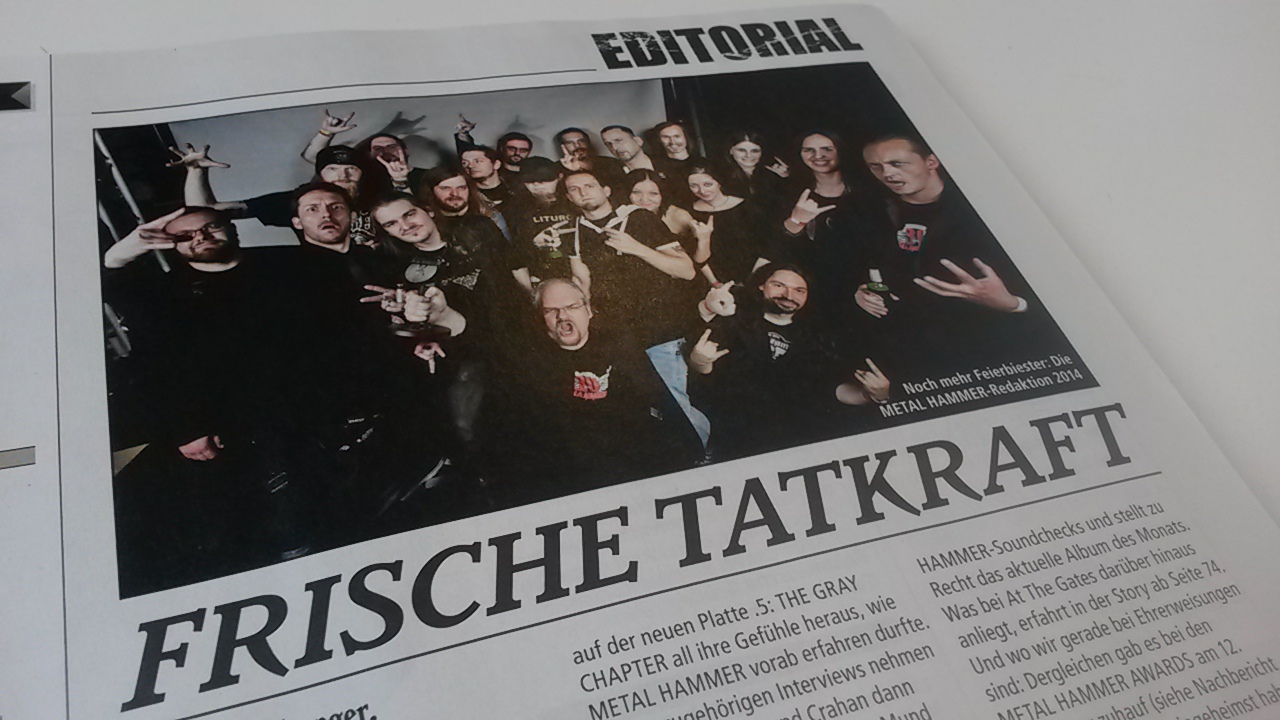 METAL HAMMER-Ausgabe November 2014