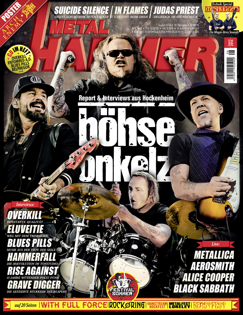 METAL HAMMER-Ausgabe August 2014