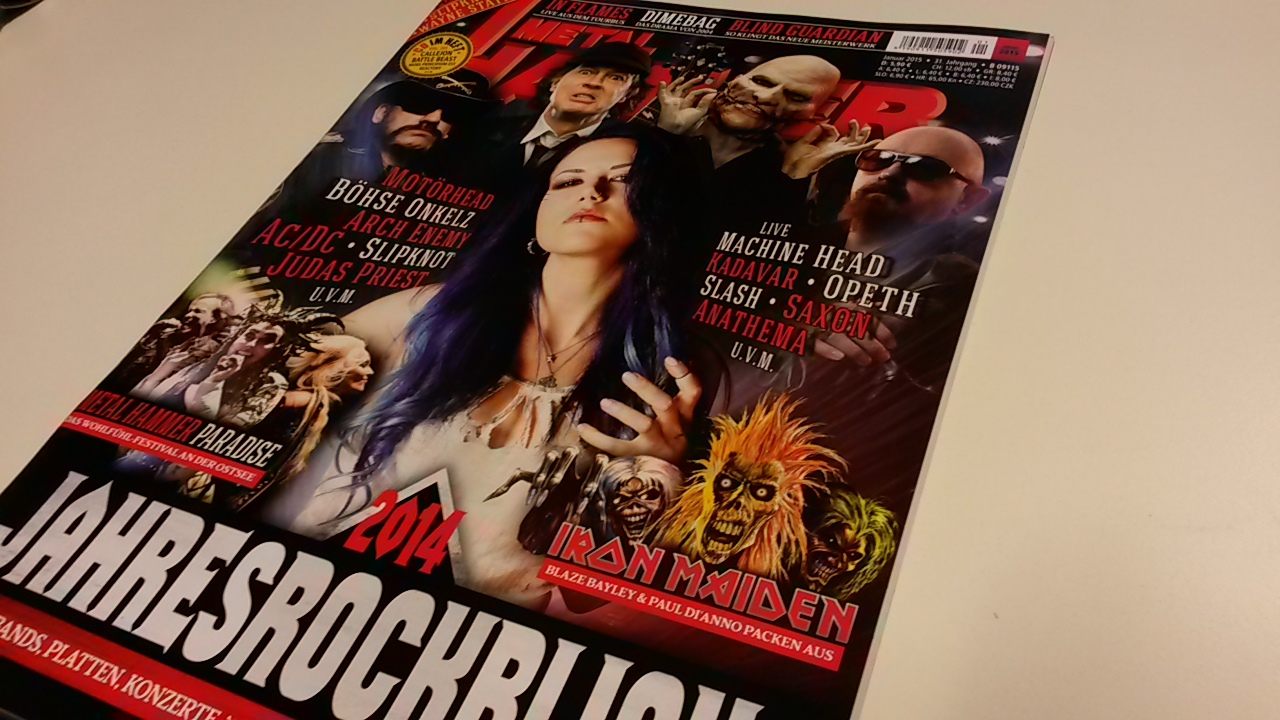 METAL HAMMER-Ausgabe Januar 2015