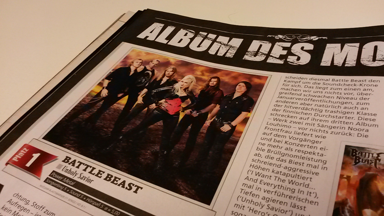 METAL HAMMER-Ausgabe Januar 2015