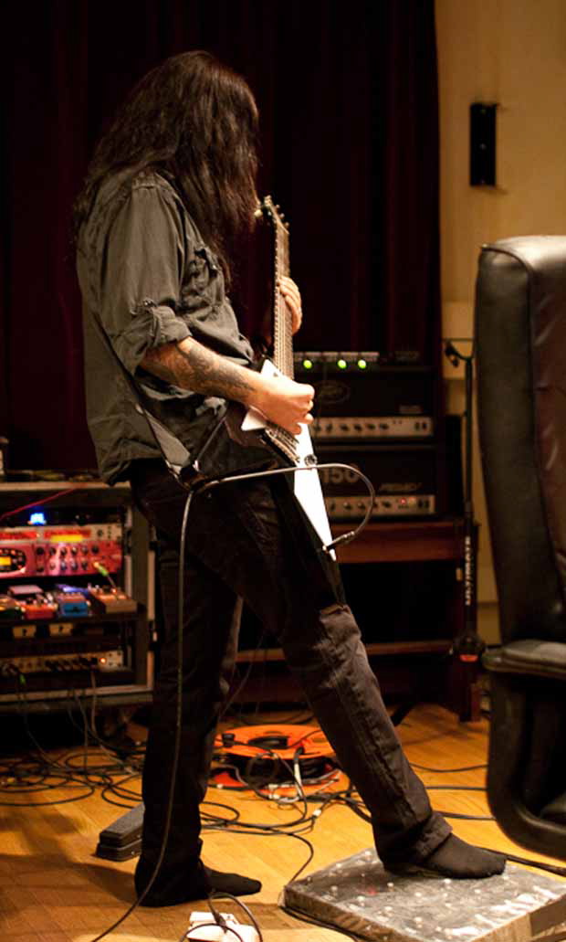 Machine Head, im Studio, 2011