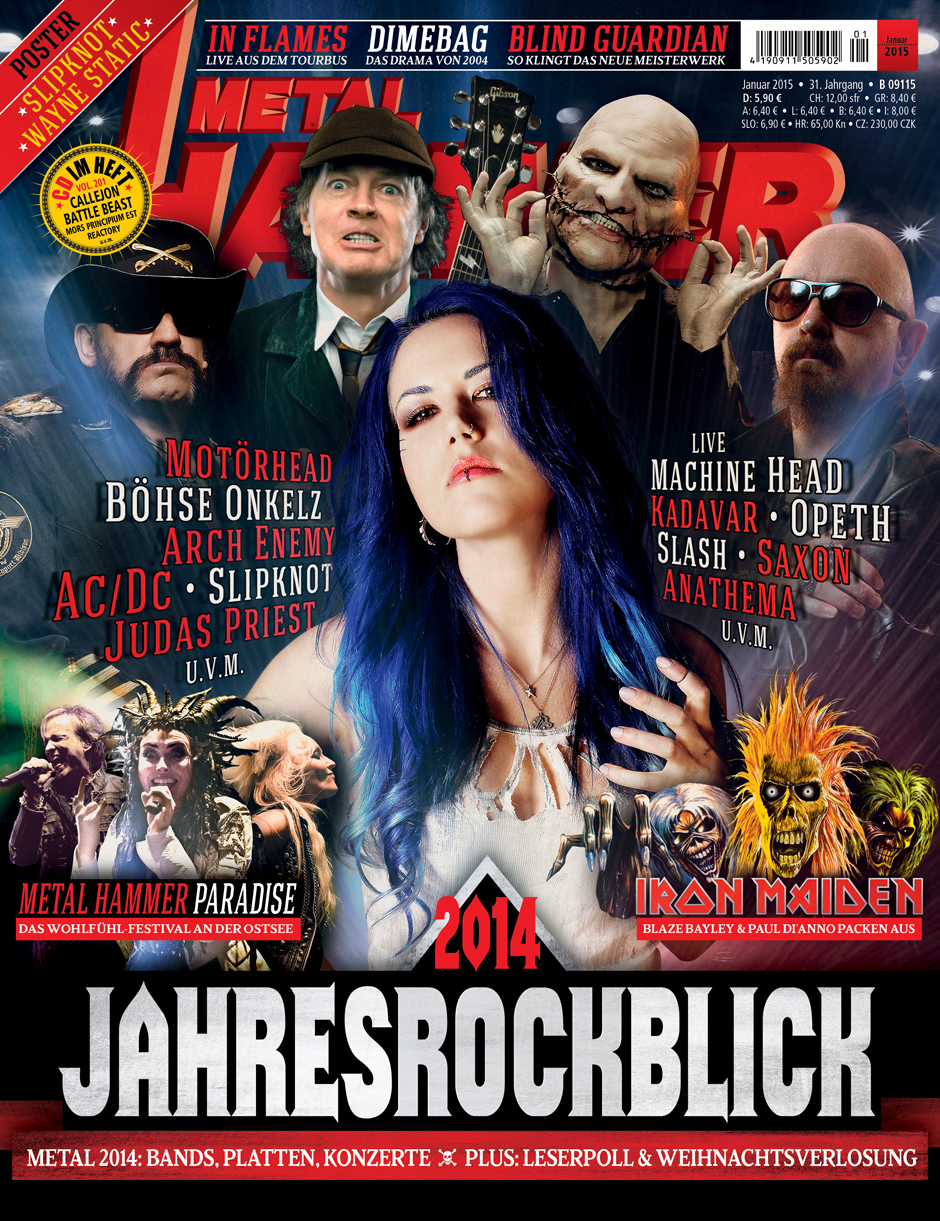 METAL HAMMER-Ausgabe Januar 2015