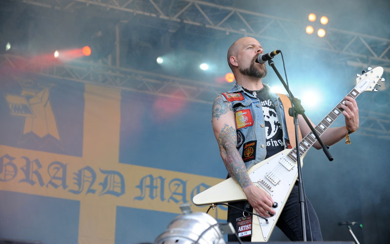 Grand Magus, live, Rock Harz 2011