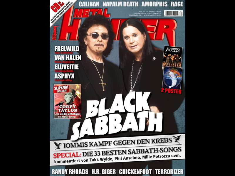 Metal Hammer März 2012, Black Sabbath