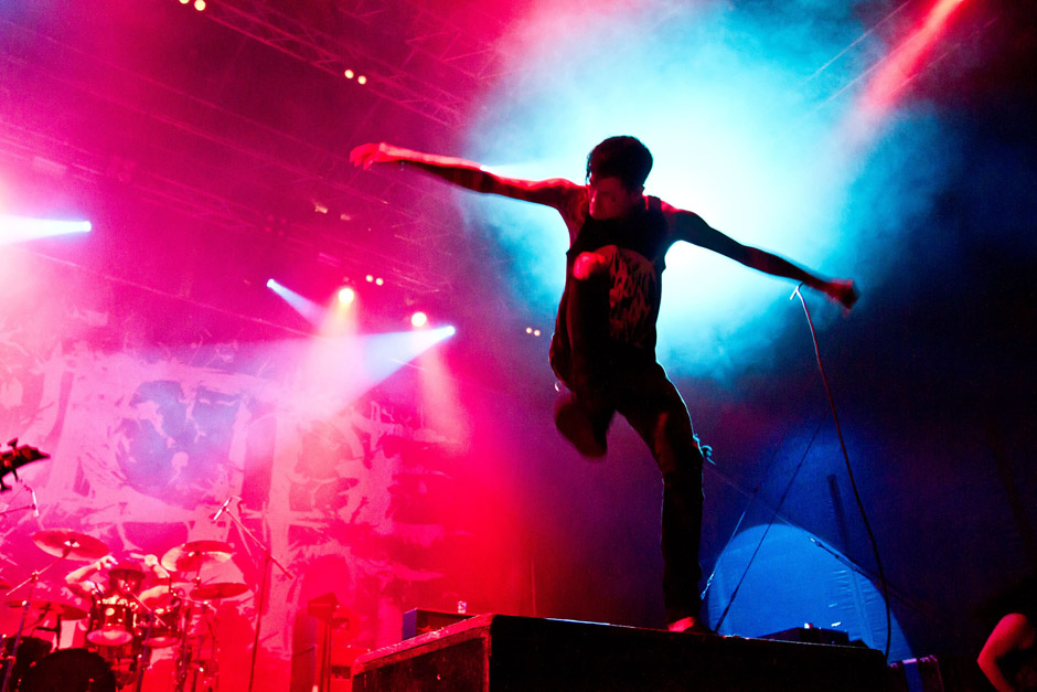 Suicide Silence live, Extremefest 2012 in Hünxe