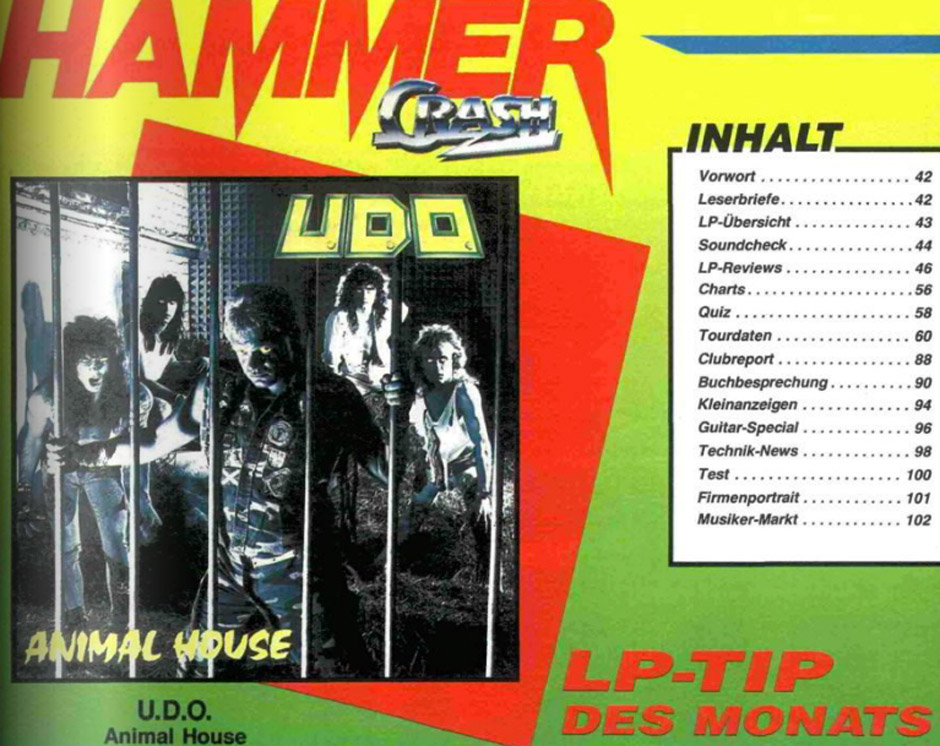 METAL HAMMER-Ausgabe 12/1987