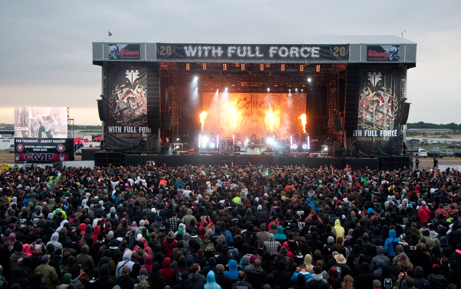 Caliban live, With Full Force 2013