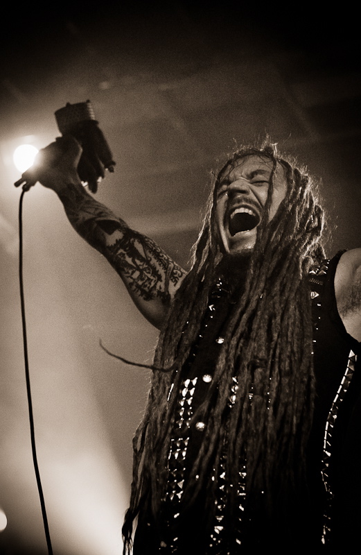 Amorphis, live, 10.01.2012 Wien, Szene