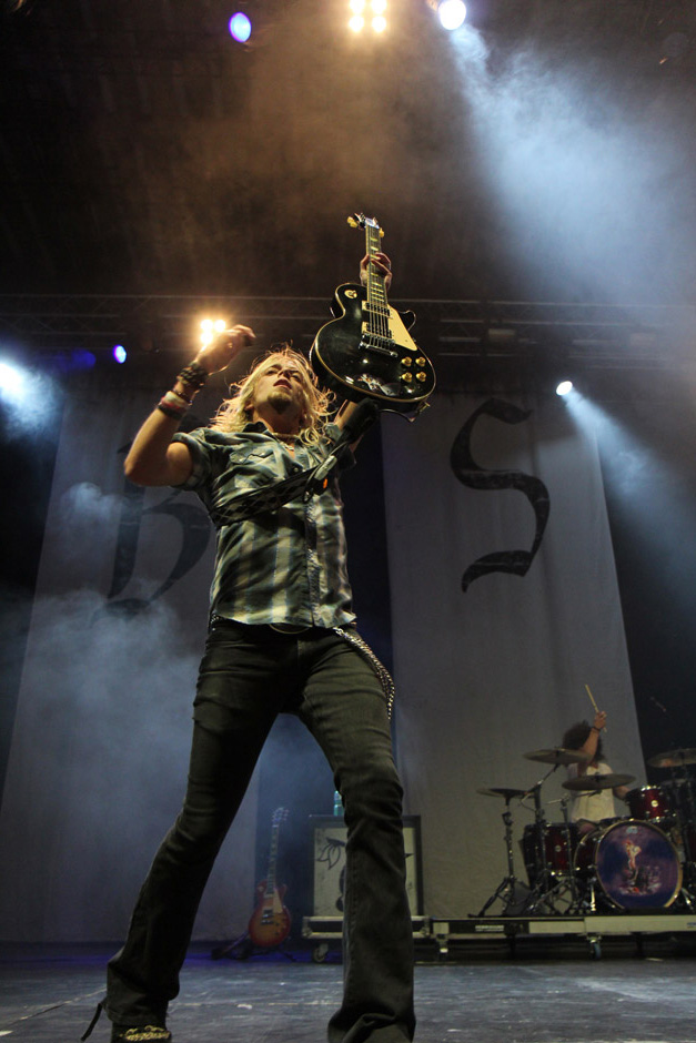 Black Stone Cherry live, Earshakerday 2012