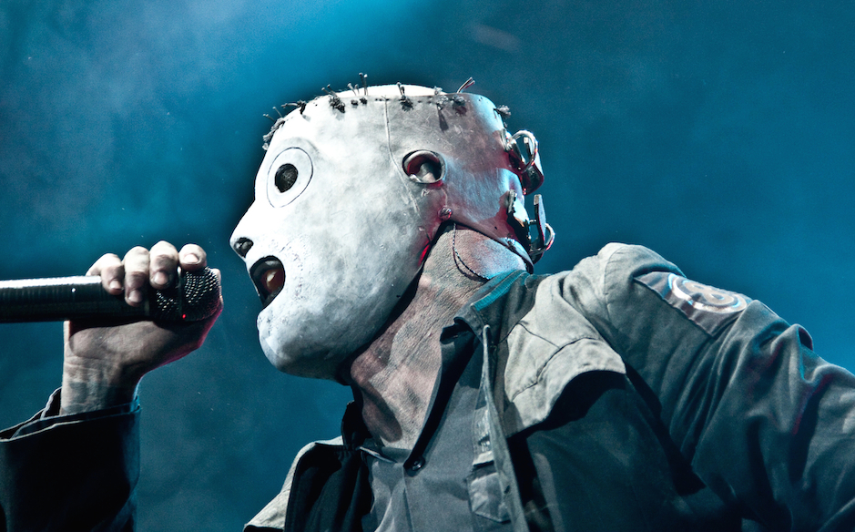 Lead Vocalist of Slipknot Corey Taylor performs at The Cypress Hill Smokeout on October 24, 2009 in San Bernardino, Californi