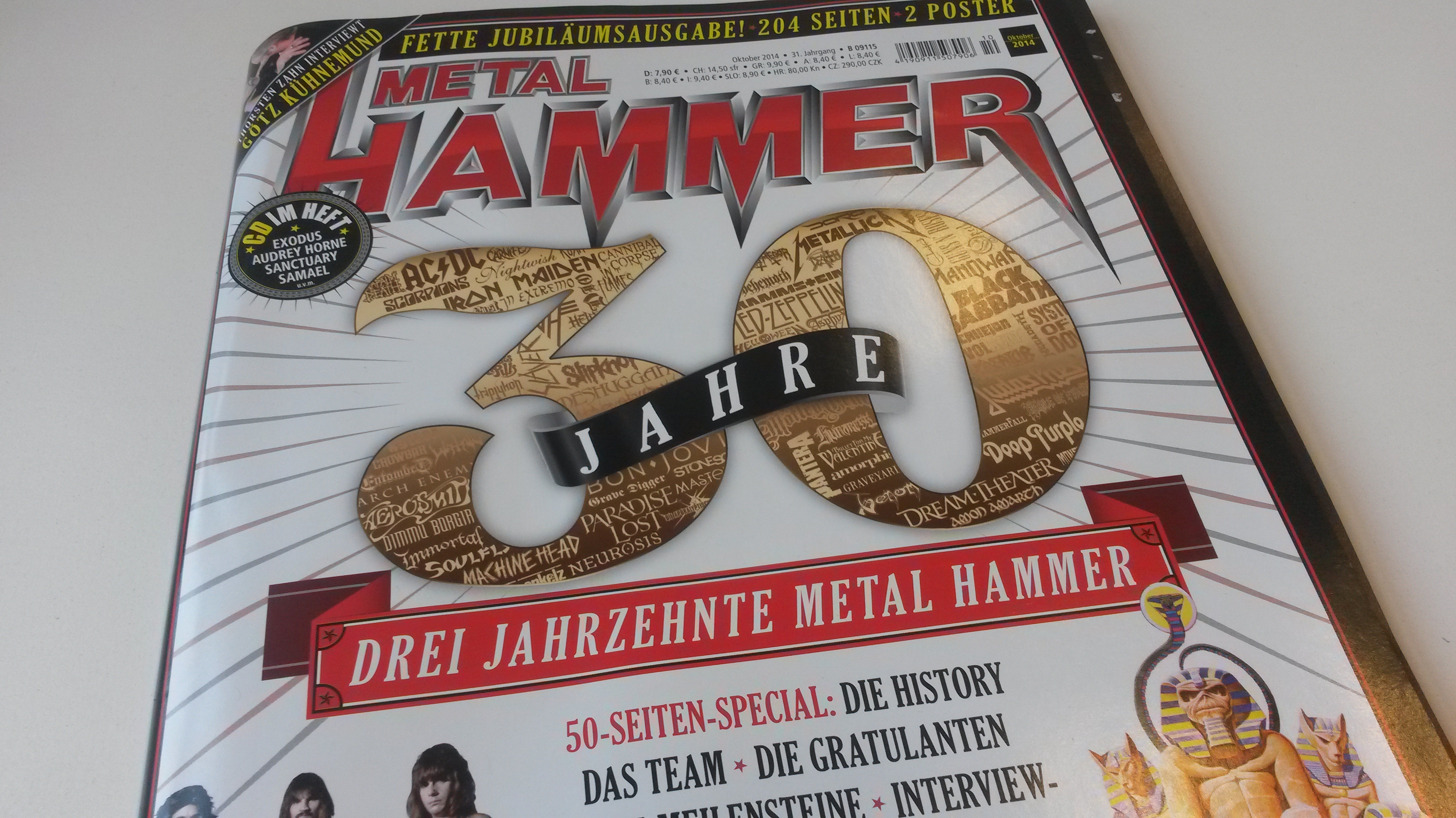 METAL HAMMER-Ausgabe Oktober 2014
