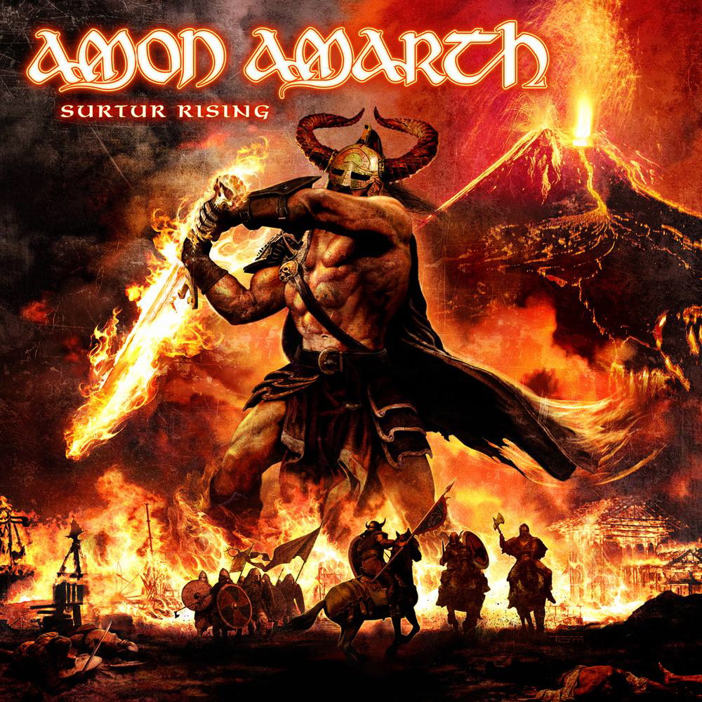 Amon Amarth SURTUR RISING Cover