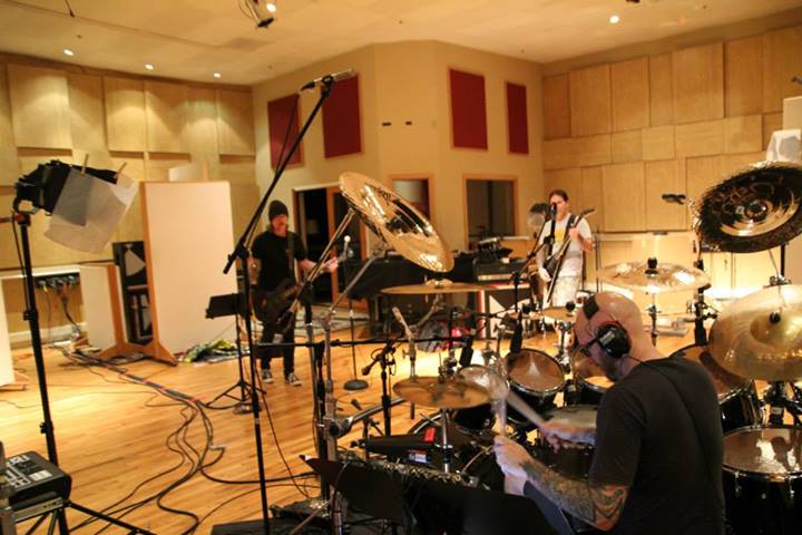 Machine Head im Studio, Mai 2014