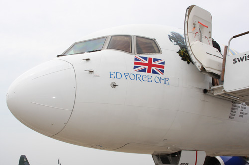 Iron Maiden und ihre Ed Force One