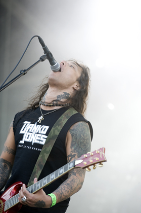 Ektomorf bei einem Auftritt am 07.08.2009 im Rahmen des Wacken Festivals 2010 in Wacken
Keine Personenrechte verfuegbar, nur 