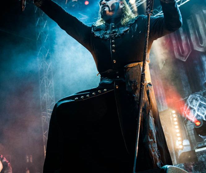 Powerwolf live, 14.11.2014, Oberhausen: Turbinenhalle