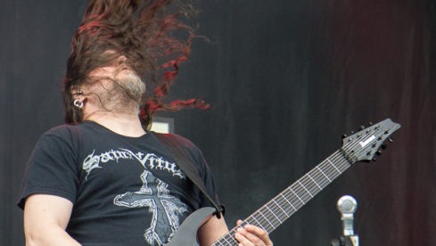 Meshuggah Gitarrist Mårten Hagström.