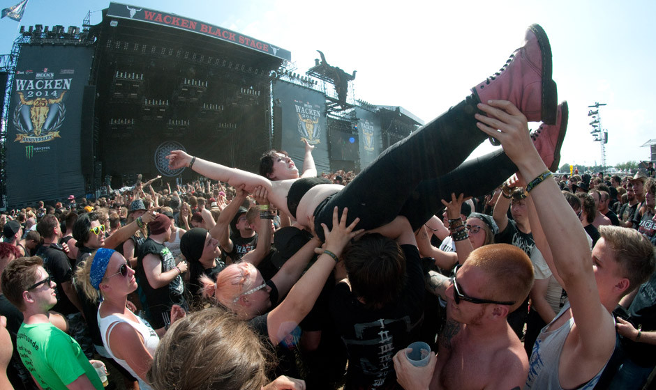 Fans und Atmo am Wacken Open Air 2014