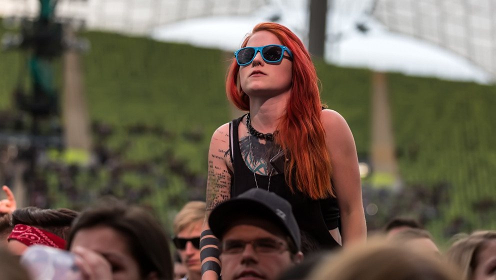 Die Besucher beim Rockavaria