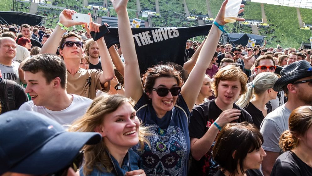 Die Besucher beim Rockavaria