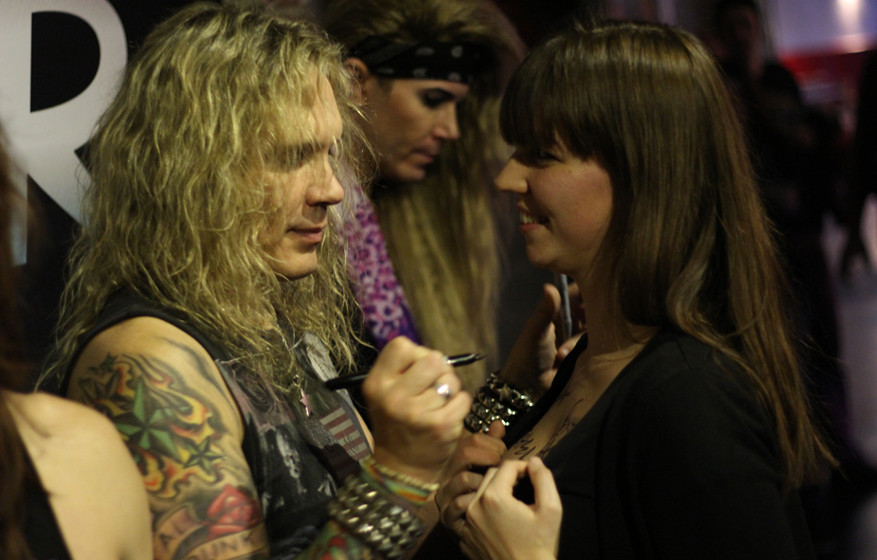 Auf Tour mit Steel Panther 2015