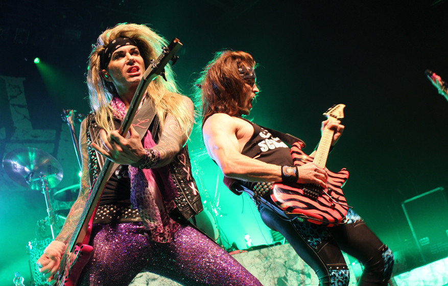 Auf Tour mit Steel Panther 2015