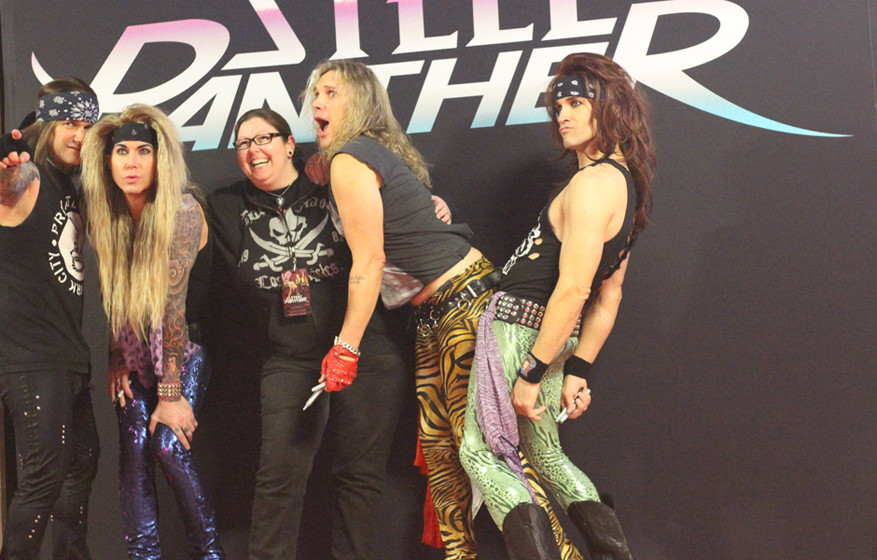 Auf Tour mit Steel Panther 2015