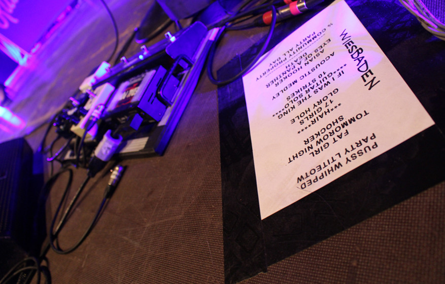 Auf Tour mit Steel Panther 2015