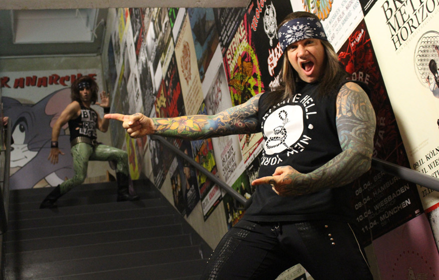 Auf Tour mit Steel Panther 2015