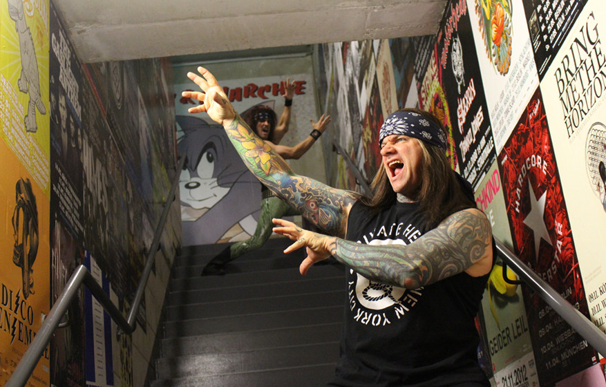 Auf Tour mit Steel Panther 2015