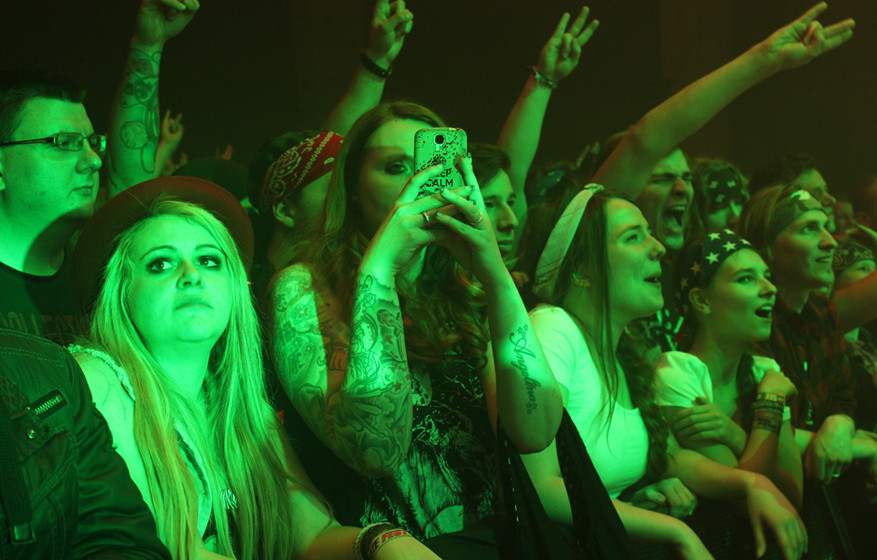 Auf Tour mit Steel Panther 2015