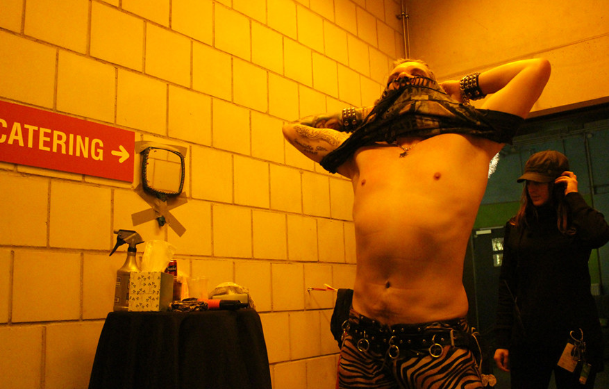 Auf Tour mit Steel Panther 2015