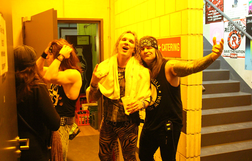 Auf Tour mit Steel Panther 2015