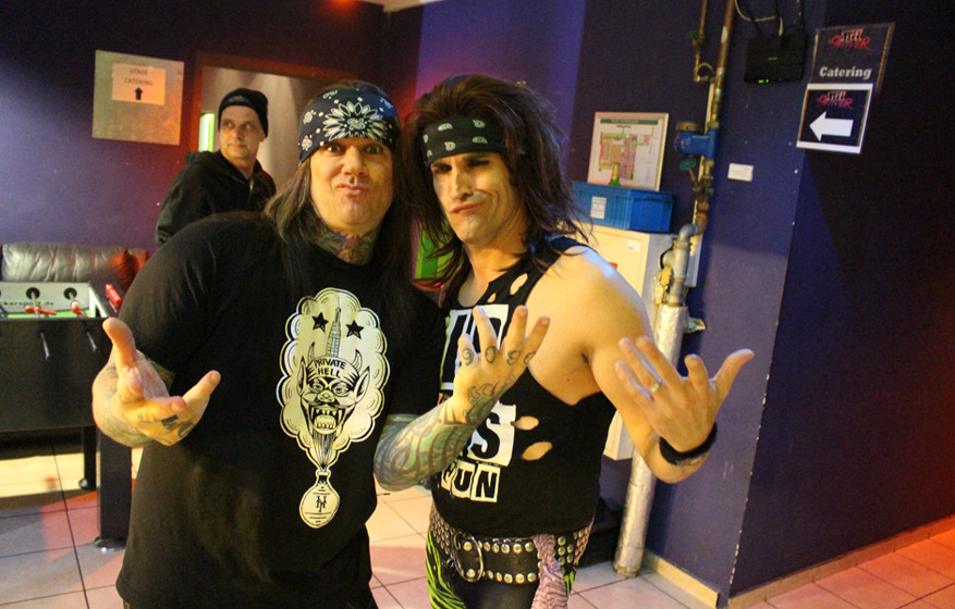 Auf Tour mit Steel Panther 2015