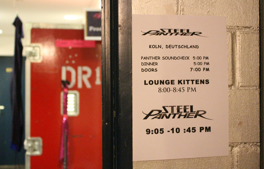 Auf Tour mit Steel Panther 2015