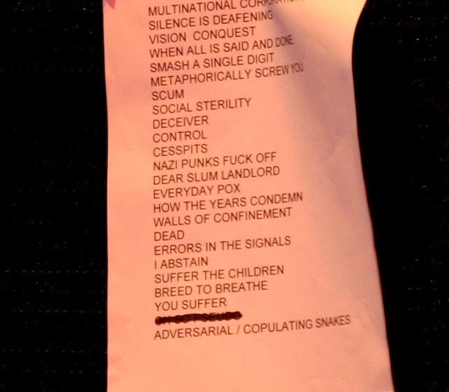 FNapalm Death, Full Tension Festival 2015