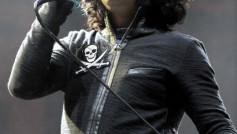 INDIO, CA - APRIL 15:  Cedric Bixler-Zavala of At the Drive-In performs as part of Day 3 of the 2012 Coachella Valley Musi...