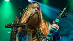 Black Label Society-Boss Zakk Wylde beim Gig am 7.6.2015 in Würzburg