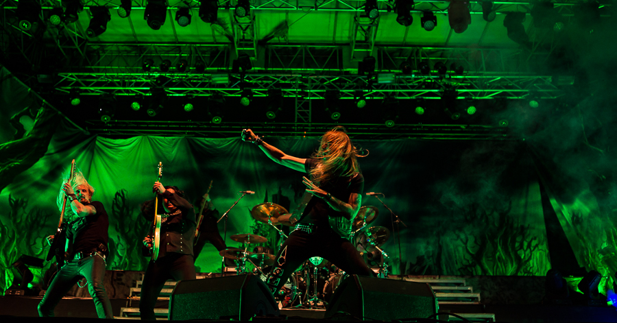 Hammerfall auf dem Rock Harz 2015