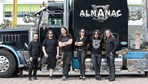 Die Band Almanac um den ehamaligen Rage-Gitarristen Victor Smolski