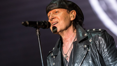 Klaus Meine von den Scorpions live, 21.08.2015, Coburg