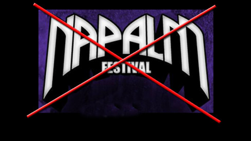 Napalm Festival Streichung