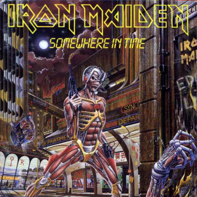 Iron Maiden SOMEWHERE IN TIME 1986